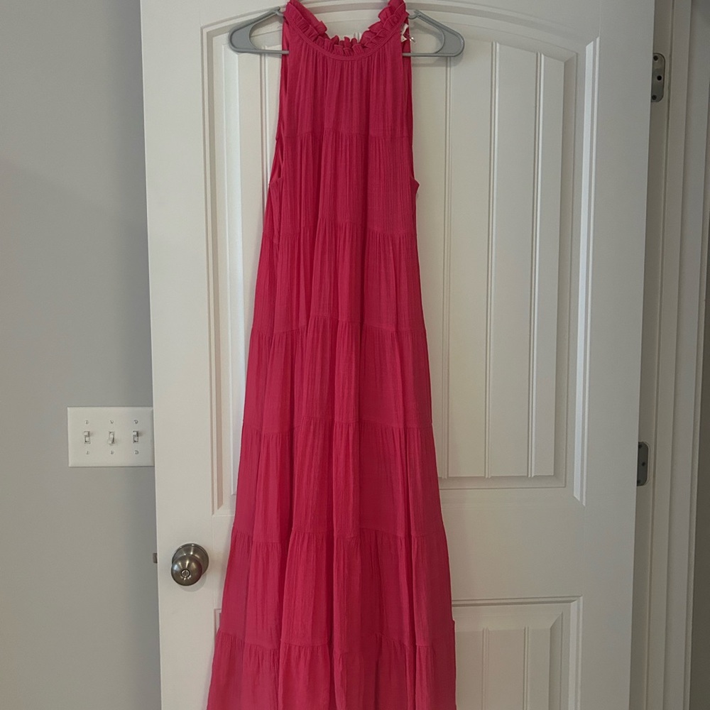 Entro Pink Maxi Dress